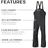 Grundens Mens Full Share Bib | مقاوم للماء وتنفس
