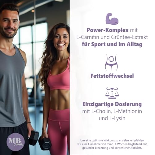 L-Carnitin Kapseln für den Stoffwechsel von Medical Beauty Cosmetics