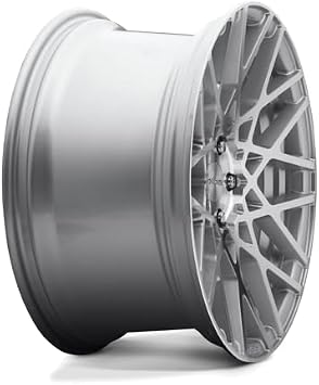 Rotiform BLQ 18X8.5 5X112 6.13 35mm GLOSS SILVER MACHINED - R1101885F8+35