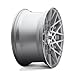 Rotiform R110 18X8.5 5X112 GL-SLVR-MACH 45MM - R1101885F8+45