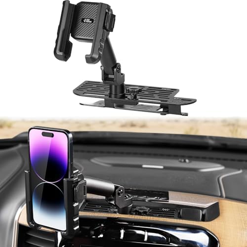 JOYTUTUS Metal Dash Mount Phone Holder Compatible with 2019-2026 ...