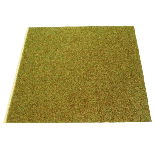 PRETYZOOM Tapis Imitation Gazon Artificiel pour Maquette DIY Décor Paysage Pelouse Synthétique Fine et Réaliste pour Modélisme Maison Miniature et Jardin...