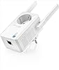 TP-Link Répéteur 300 Mbps Wi-Fi N, 1 Port Ethernet, Prise Intégrée, Compatibilité Universelle, Installation Facile (TL-WA860RE)
