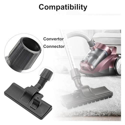 Cepillo universal para aspiradora con conector adaptable y cabezal multifunción de suelo 5