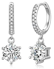 18K White Gold Dangle