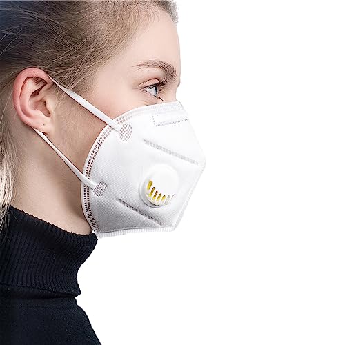 Mundschutzmaske Tuberoo FFP2 für Brillenträger mit Ventil, 10 Stück