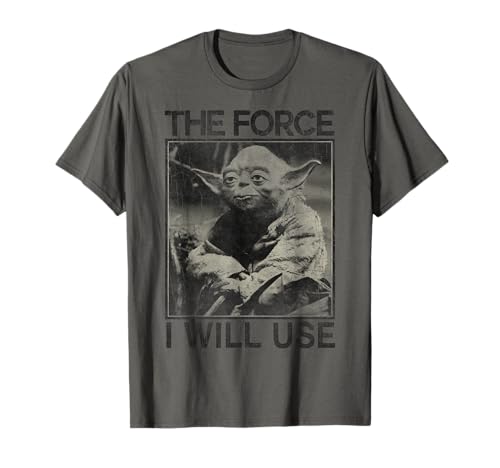  Star Wars Yoda The Force I Will Use T-Shirt
