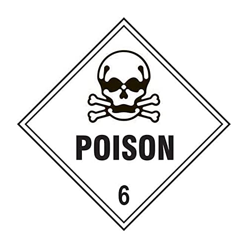 Autocollants substances dangereuses Classe 6 pour sécuriser vos fûts