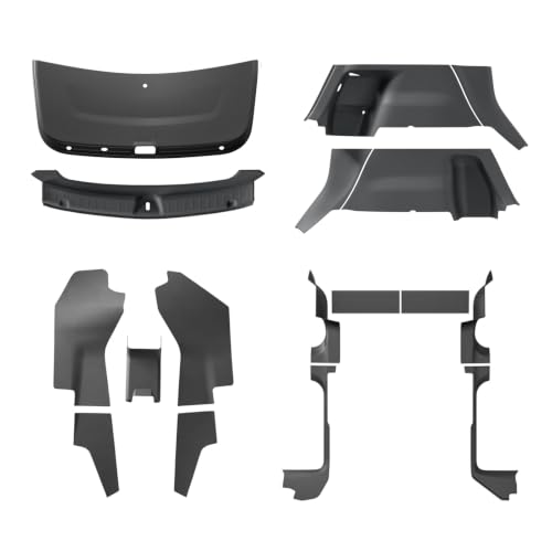 LUCKEASY 17PCS Interior Suits for Tesla Model Y Juniper 2025 2026