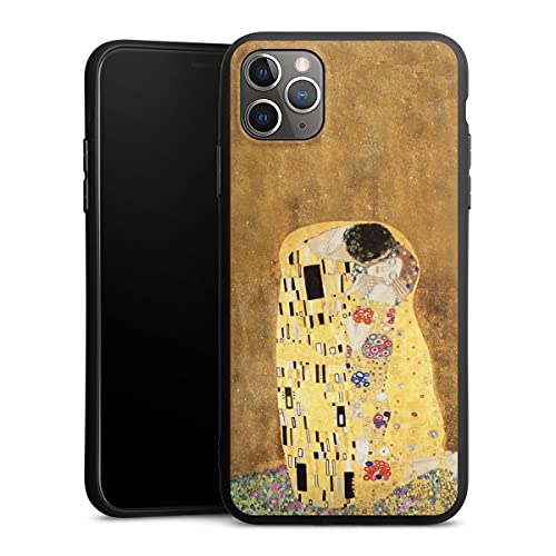 Coque iPhone 11 Pro Max antichoc silicone souple Klimt évite rayures et chutes