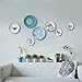 Robyse 5 Pack Plate Hanger Plate Dish Display Plate Hangers for The Wall Decoration- (10inch/5pc)