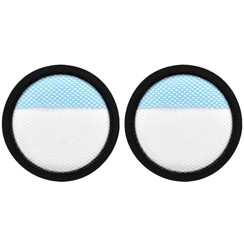 Fette Filter - Replacement Filter Compatible with Ryobi Stick Vacuum PCL720 PBLSV716 PBLSV717 Part # A32SV720N Also Compatible with Hoover ONEPWR Emerge BH53600 BH53602 Part # AH48000 - Pack of 2