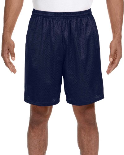 A4 Sprint 7" Lined Tricot Mesh Shorts N5293 - Navy - XX-Large