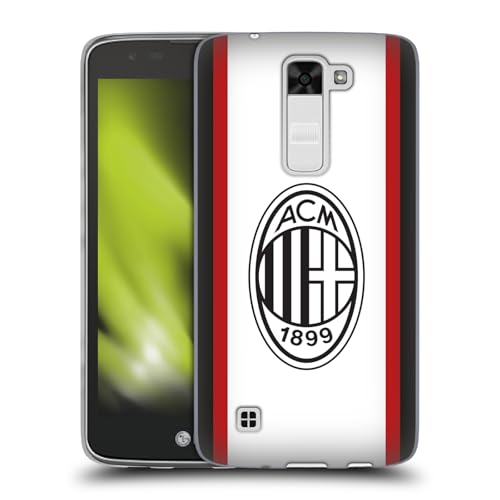 Head Case Designs Officially Licensed AC Milan Away 2024/25 Crest Kit Gel Case [Military Grade Protection] Compatible with LG K7 K330 / Tribute 5