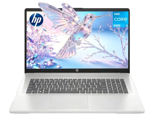 Image of Customized HP 17.3 inch HD+ Laptop, Intel 8-Core CPU, 16GB|512GB, WIN 11 Pro
