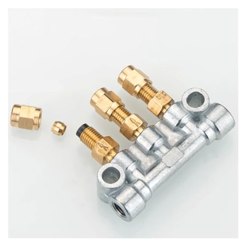 Válvula AJB/DPC de latón M8x1mm y 4mm: dosificador de lubricante proporcional 7