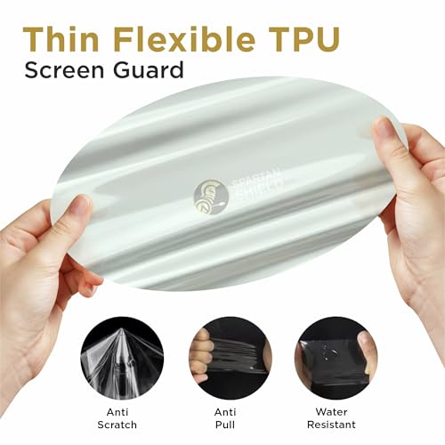 Image of Spartan Shield [2 PACK Digital Meter Protector For 2025 TVS RONIN - SS - DS - TD || Soft Thin Flexible TPU Instrument Cluster Film Guard || New TvsRonin Bike Accessory 2026 [Not Tempered Glass]