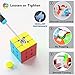 Vdealen 3x3x3 Speed Cube Set, 6 Pack Speed Cube Bulk Magic Cube Set, School Classroom Prize for Students Birthday Party Favors Stocking Stuffers Gifts for Kids Teens Adults(Stickerless)