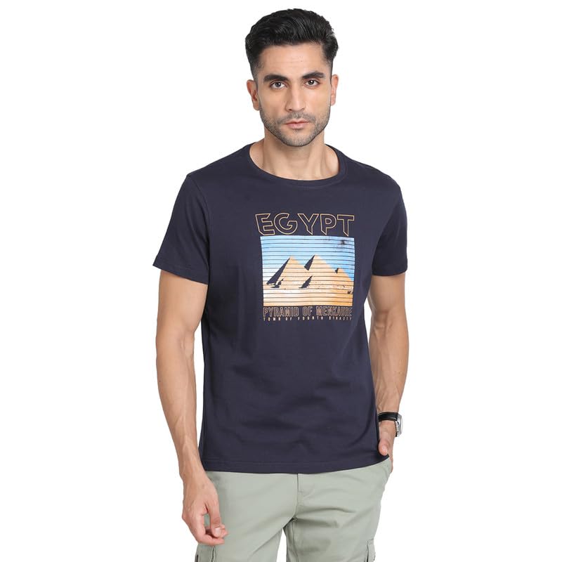 T-shirt Turtle imprimé ajusté pour valoriser la silhouette masculine