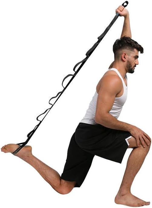 Stretching Strap Yoga Strap for Home Workout, Exercise, Pilates a...