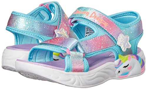 Skechers Kids Girls Unicorn Dreams Sandal-Majes Sneaker, Purple/Multi, 13 Little Kid #TOP7