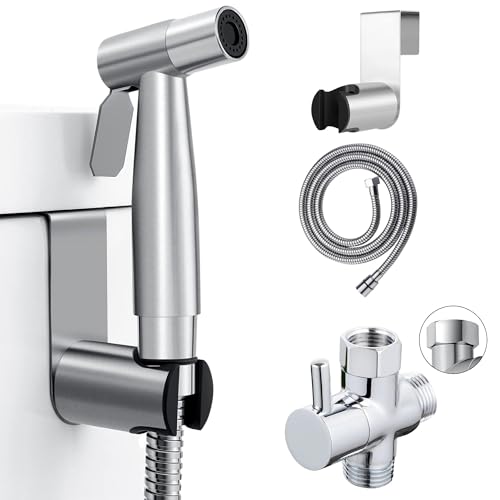 Bidet para wc - ducha higenica para wc - sistema de montaje facil - ducha Bidet - Ducha inodoro - grifo bidet para inodoro