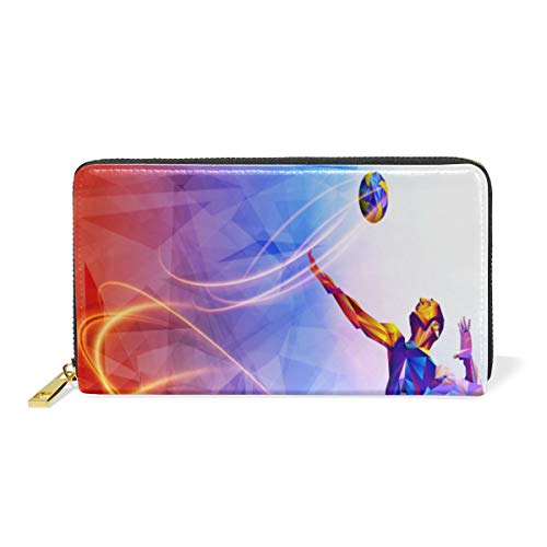 Porte-monnaie en cuir véritable noble de la marque GIGIJY pour femme