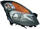 Nissan Altima 4Door/Altima Hybrid Headlight(Black Housing)(Halogen) Right Side