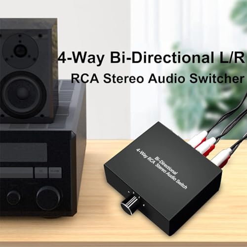 Commutateur audio bidirectionnel pour console de jeux et TV de salon - 6