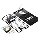 KINGTOP Golf Putting Alignment Mirror, Portable Swing Training Aids, Practice Putting Alignment Aid, Travel Size 12"L x 6"W