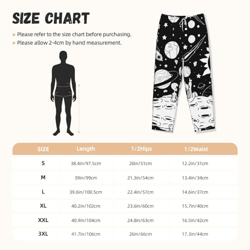 Pantalon de nuit confortable extraterrestre ample et doux - 6