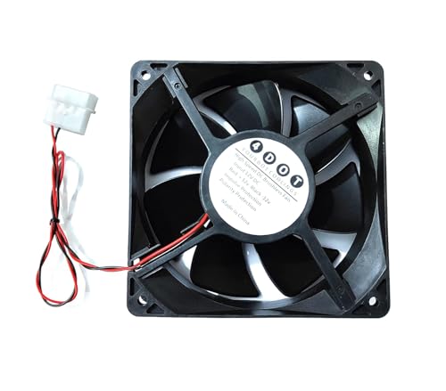 Image of Fourdot 120mm 5Inch Cabinet Cooling Fan 12V Model 12038 (Molex SMPS Connector)