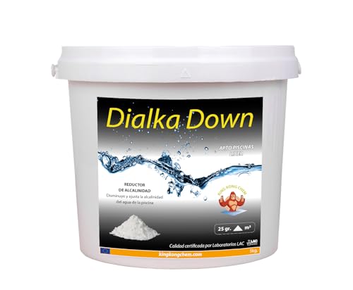 Dialka Down 5kg Reductor De Alcalinidad Para La Piscina Y El Spa 5 Kg
