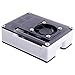 immagine 6GeeekPi Raspberry Pi 4 Custodia con Ventola, dissipatore di Calore Raspberry Pi, Alimentatore Raspberry Pi 5V 3A, Ventola Raspberry Pi 4 per Raspberry Pi 4B (Nero/Bianco)