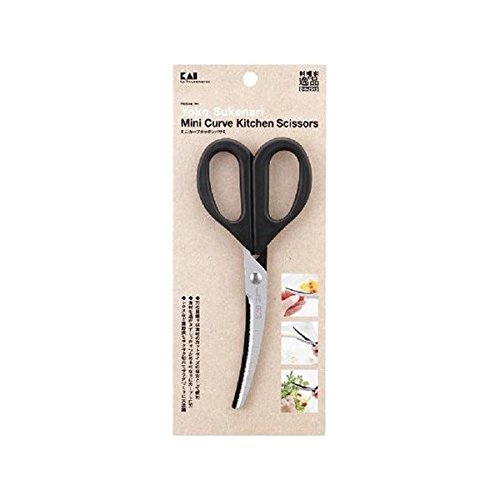 Amazon｜貝印 料理家の逸品 ミニカーブキッチンバサミ 000DH2513
