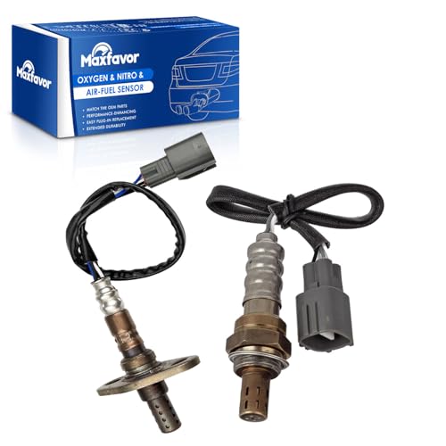 Maxfavor Upstream Downstream O2 Oxygen Sensor Replacement for 2001 2002 Toyota 4Runner V6-3.4L 02 Sensor Replace# 234-9002 234-4261 8946735010 8946735011 8946735040 8946735090 250-54051 213-2858 by Maxfavor - Used condition - US$24.11