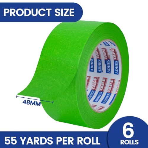 Image of ADHES Green Masking Tape Painter Tape 48mm x 50m