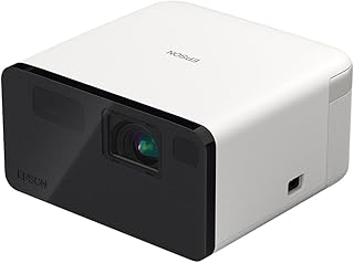 エプソン ドリーミオ ホームプロジェクター EF-21W Full HD 1000lm Google TV™搭載 家庭用 小型 ホームシアター 推し活 映画 スポーツ観戦 フットなしモデル