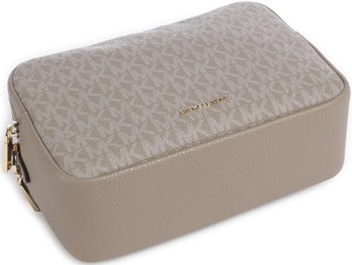 Image of Michael Kors Bryant Medium Double Zip Chain Camera Crossbody Bag