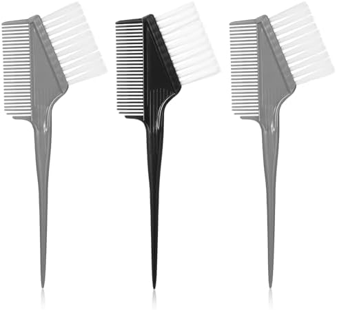 Juego de 3 brochas de color para el cabello, 2 en 1 y peine, kit ...