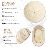 Zoom IMG-2 10 pezzi cestino lievitazione pane