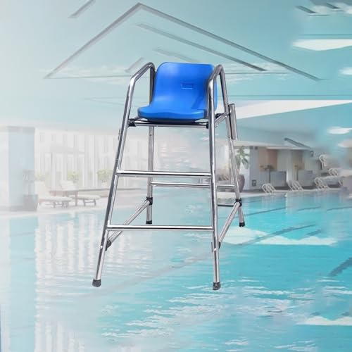 Chaise d'observation de piscine 180cm en acier inoxydable