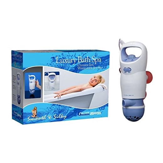 GentleJetSpa Mastex Luxury Bath Spa Oxygen-Ion Whirlpool Jet Spa