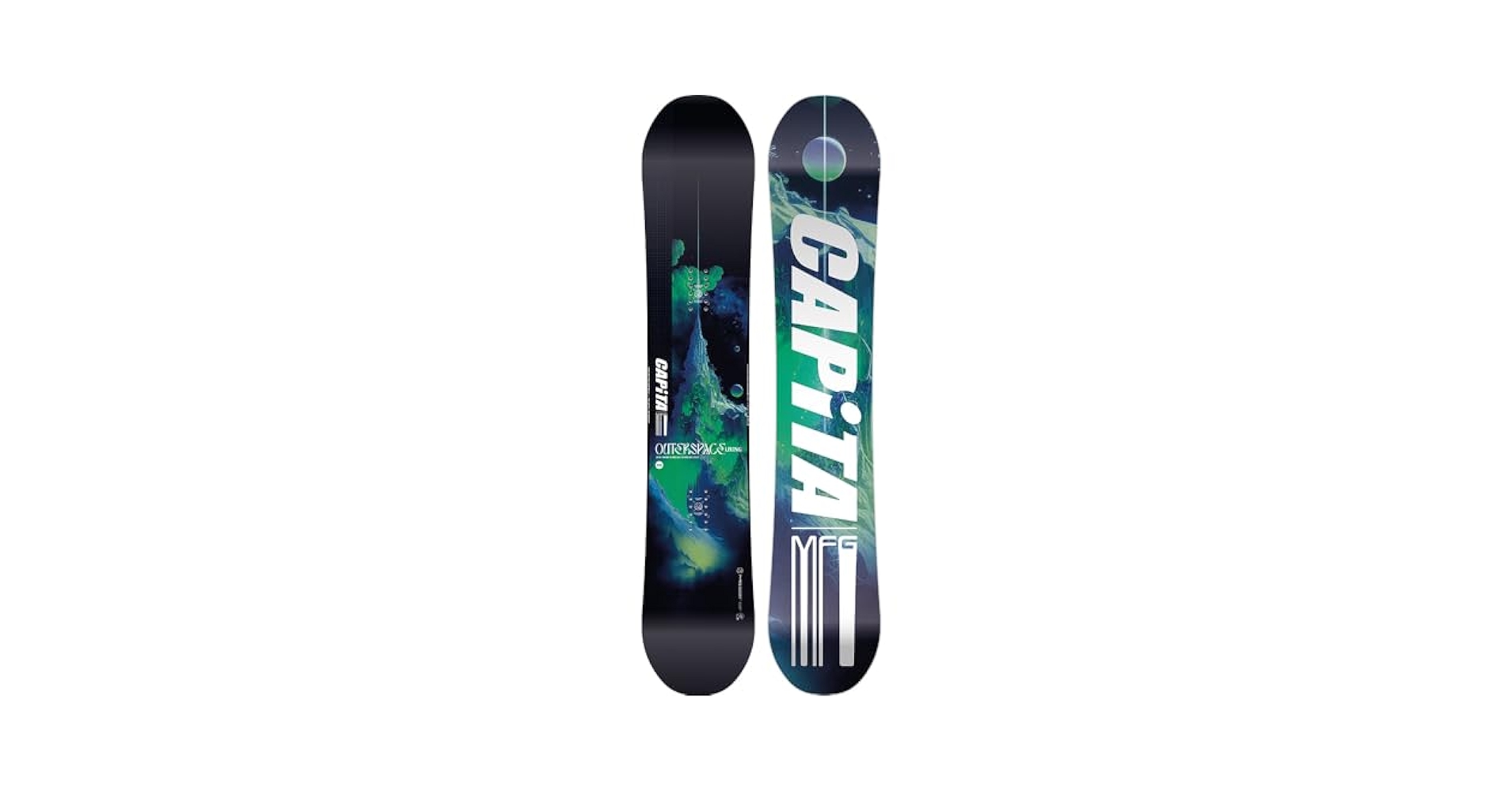 Amazon.com : CAPiTA Outerspace Living Snowboard, 150cm