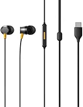 Original Type C Wired Earphones Mic Compatible for Realme 12 Pro, 11 Pro+, 10, 9, Narzo & C Series