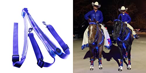 LED Pferd Kaltweiß 78 LEDs - Weihnachts-beleuchtung