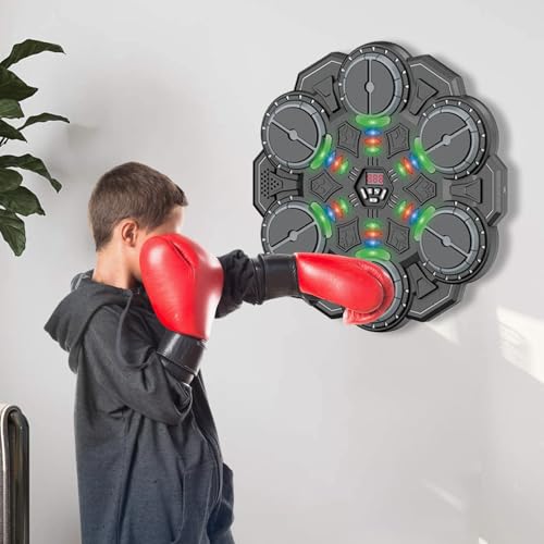 Machine de boxe musicale pour libérer le stress à la maison grâce au sport - 3