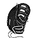 Wilson A700 12'' Baseball First Base Mitt - Black/Silver/White, Right Hand Throw