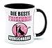 Die besten Friseurin hei&szlig;en Wunschname Tasse mit Namen Becher Kaffeetasse Kaffeebecher Beruf Kollegin Friseur Sachen Geschenk Geburtstag Zubeh&ouml;r Artikel Produkte Arbeit Jubil&auml;um Weiss