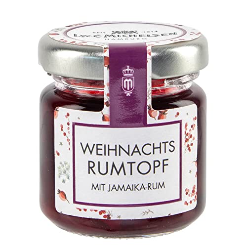 L.W.C. Michelsen - Weihnachts-Rumtopf (45g) | Fruchtkomposition mit Original Jamaika-Rum | fruchtig & würzig | natürlich, ohne Zusätze | nach besonderer Rezeptur